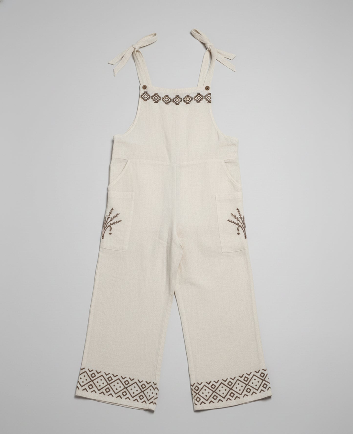 The Green Hand-Block Pure Cotton Dress