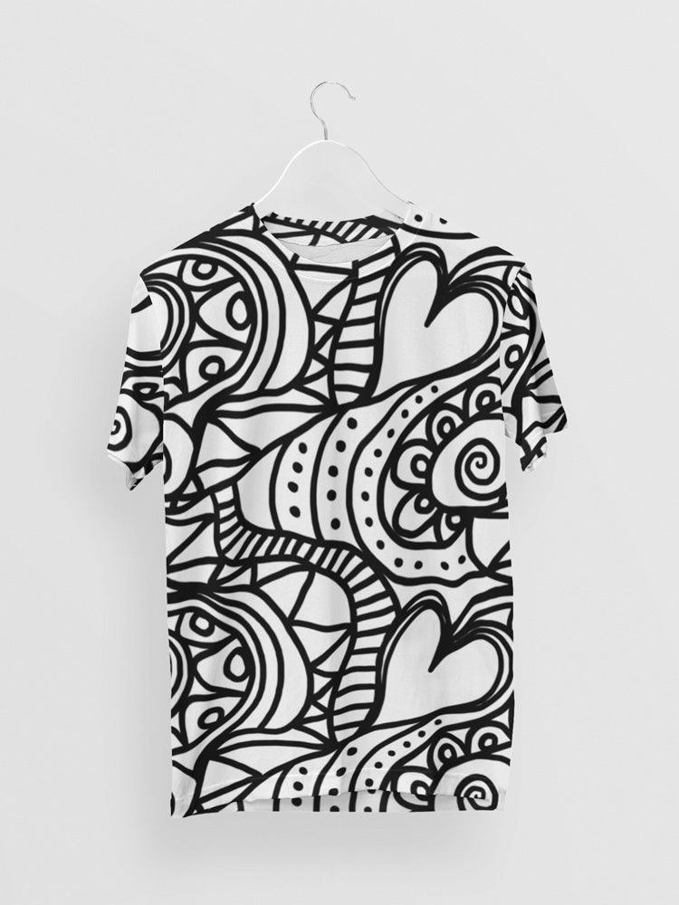 Entimessi - Unisex All-Over Printed Oversized T-Shirt - All Over Printed T-shirts - All-Over-Print, AOP, AOP T-shirts, Casual Wear, Cotton, Digital Print, Oversize, Oversize T-shirts, Round Neck, Short Sleeves, T-shirts, Top, Unisex - {{ shop.shopifyCountryName }}