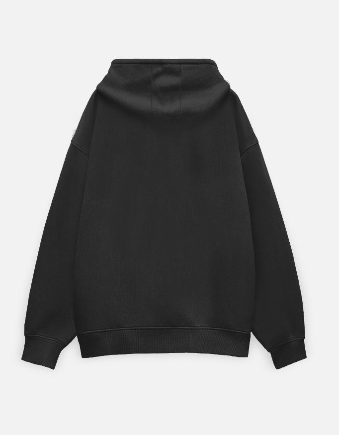 Entimessi Unisex Oversized Pullover Hoodie Unisex Hooded Sweatshirt Black 400 GSM breathable Entimessi fit:oversized made in India menu:sweats Oversized Hoodie type:hoodie Unisex Unisex Fit Unisex Hoodie Unisex Sweatshirt