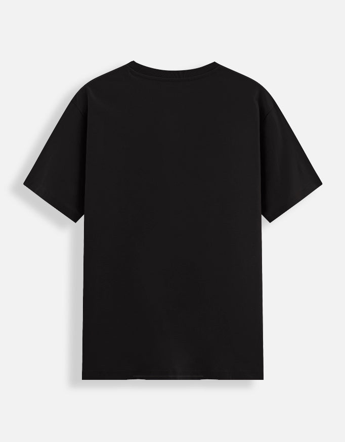 Unisex stretch cotton-blend crew neck t-shirt, regular fit