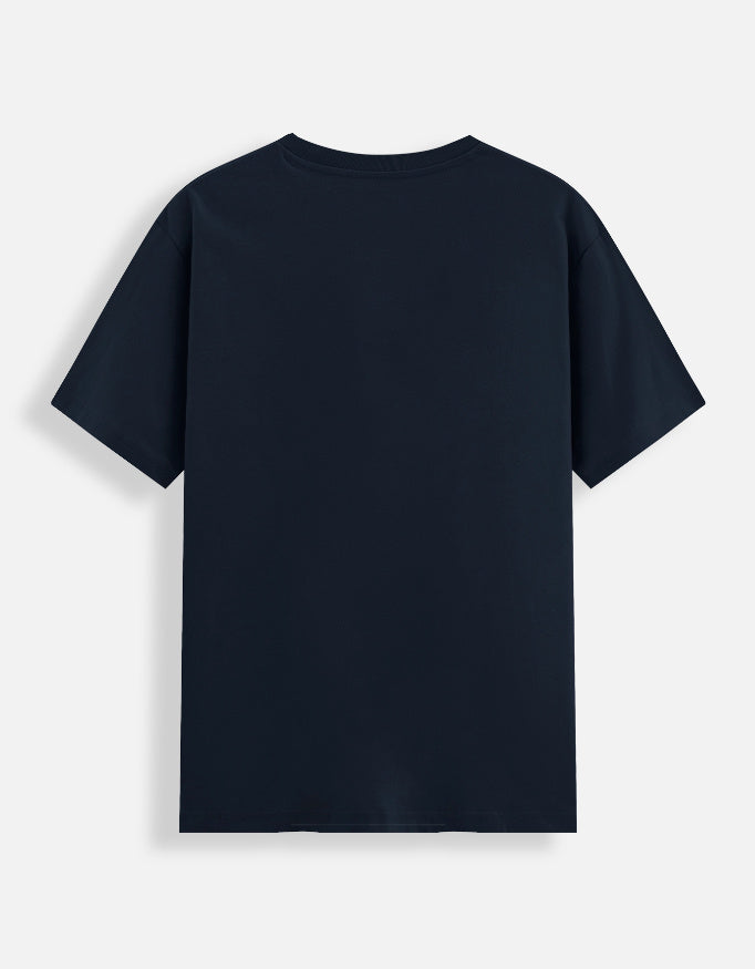Unisex stretch cotton-blend crew neck t-shirt, regular fit