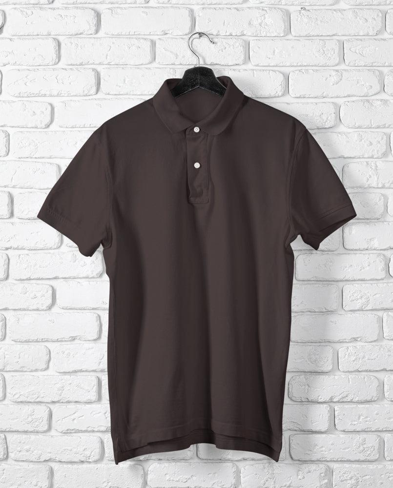 Unisex White Cotton Polo T-Shirt
