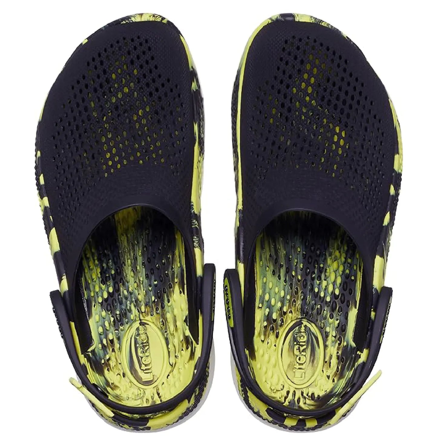 LiteRide 360 Marbled Clog - Black Neon Yellow