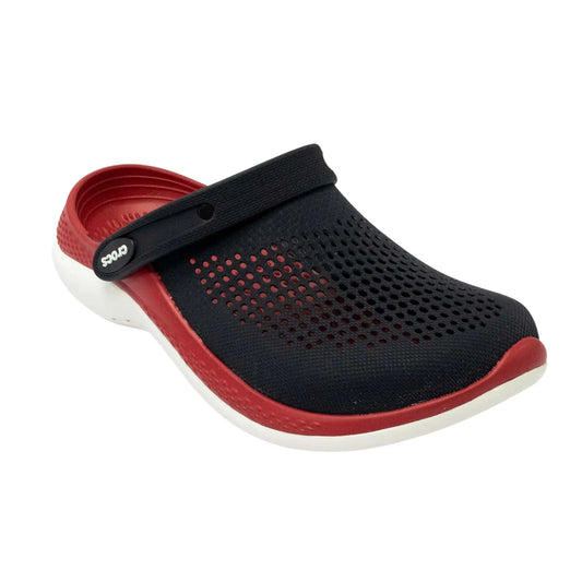 Unisex Literide 360 Clogs - Black Red White Sole