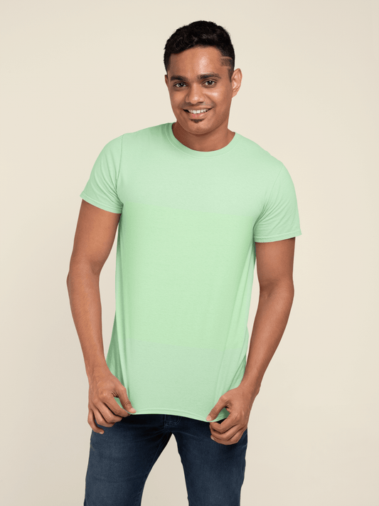Classic Jade Green Crew Neck T-Shirt – Unisex