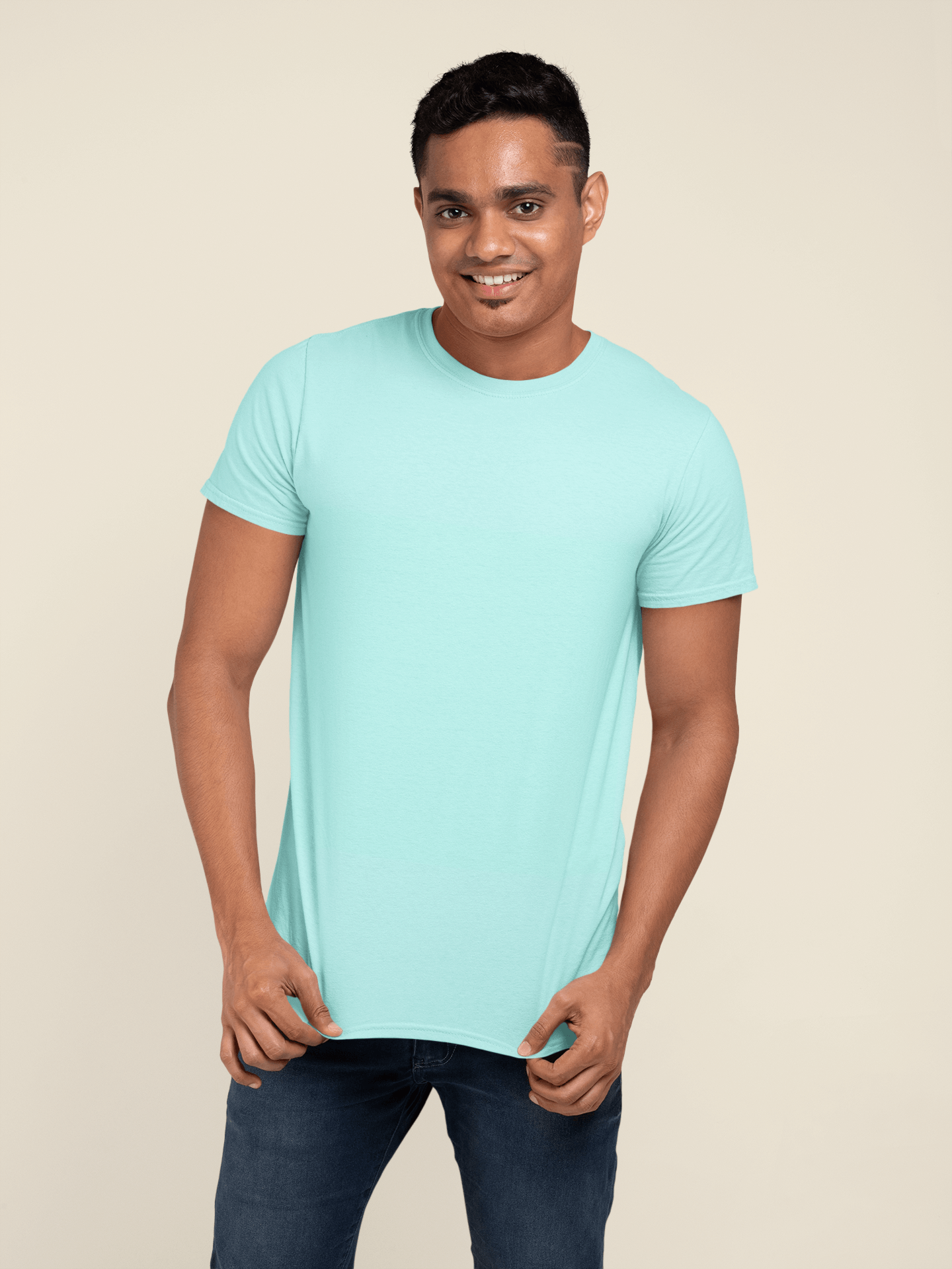 Classic Mint Green Crew Neck T-Shirt – Unisex