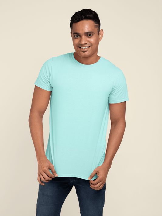Classic Mint Green Crew Neck T-Shirt – Unisex