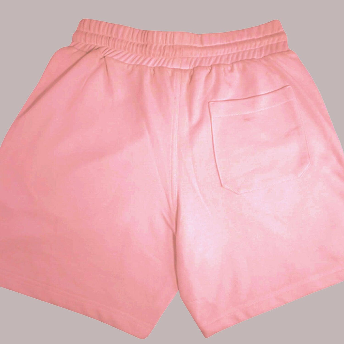 Unisex cotton terry shorts with drawstring waist and slip-in pockets, 280 GSM