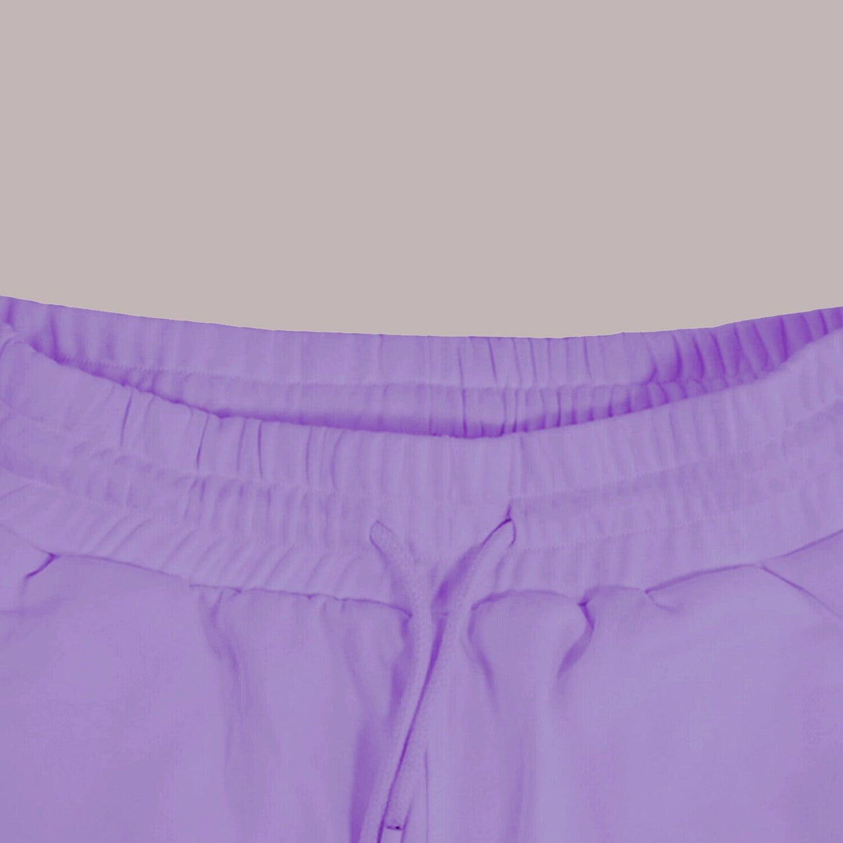 Unisex cotton terry shorts with drawstring waist and slip-in pockets, 280 GSM