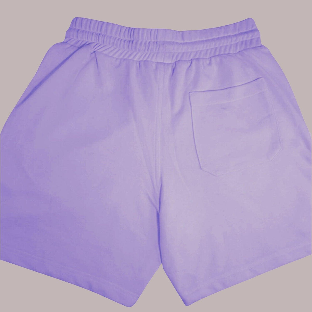Unisex cotton terry shorts with drawstring waist and slip-in pockets, 280 GSM