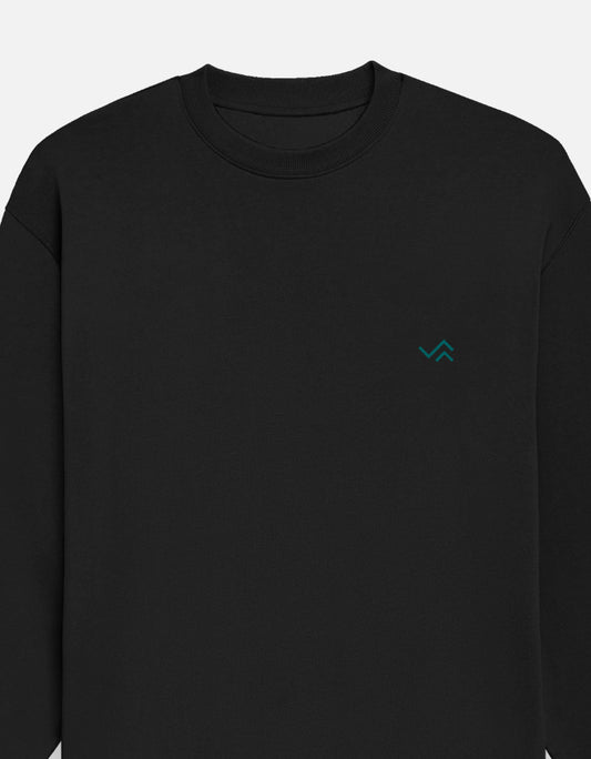 Entimessi Unisex Oversized Sweatshirt Unisex Sweatshirt Black 400 GSM breathable breathable fabric Entimessi fit:oversized made in India menu:sweats Oversized Sweatshirt type:sweatshirt Unisex Unisex Fit Unisex Oversized Unisex Sweatshirt