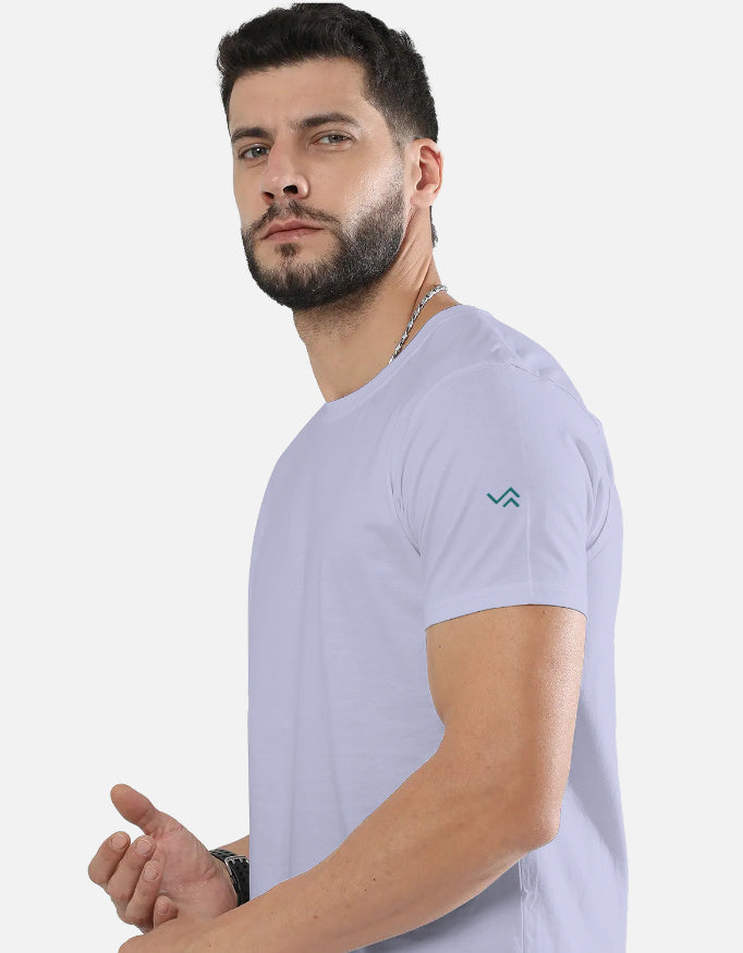 Entimessi Unisex Stretch T-Shirt – Cotton-Blend Crew Neck Tee Classic Regular Fit T-shirts Lavender Breathable Cotton Blend Tee Crew Neck Elastane Stretch Everyday Tee fabric:cotton-blend fit:regular menu:classic neck:crew new Regular Fit Stretch T-shirt Unisex T-shirts