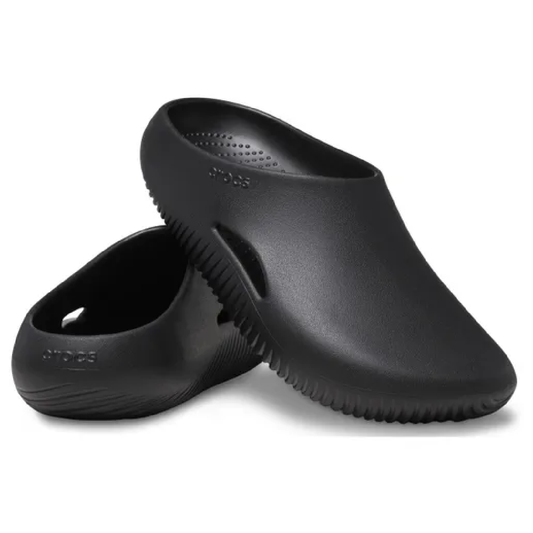 crocs Mellow Recovery Black Clog Clogs beach shoes beachwear breathable shoes casual footwear casual shoes Casual Wear Clogs comfortable clogs comfortable sandals comfortable shoes Crocs Croslite foam everyday shoes foam clogs Footwear gardening shoes gym shoes lightweight lightweight shoes loungewear men's crocs mens shoes pool shoes SALE SC-13 slip-on clogs slip-on shoes travel shoes Unisex unisex shoes water shoes water-resistant shoes