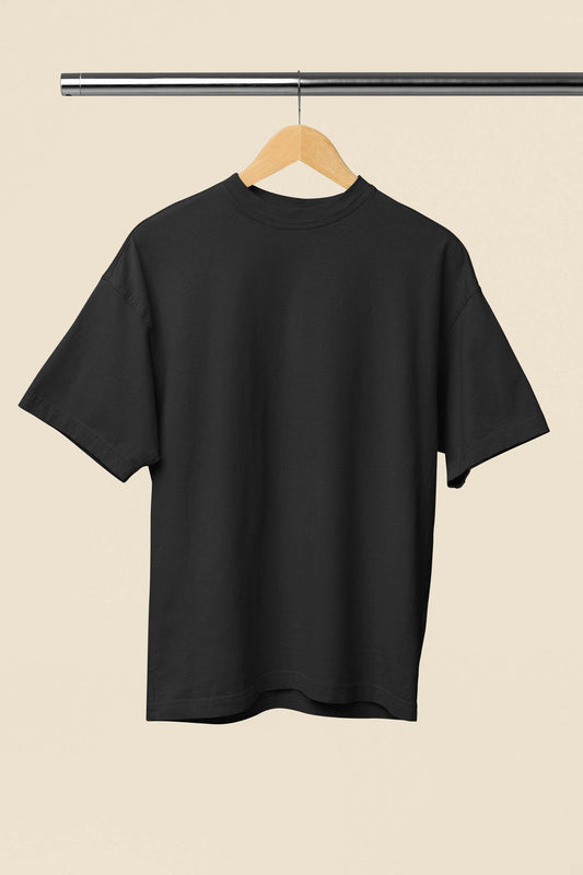 Unisex Oversized Classic Black T-Shirt