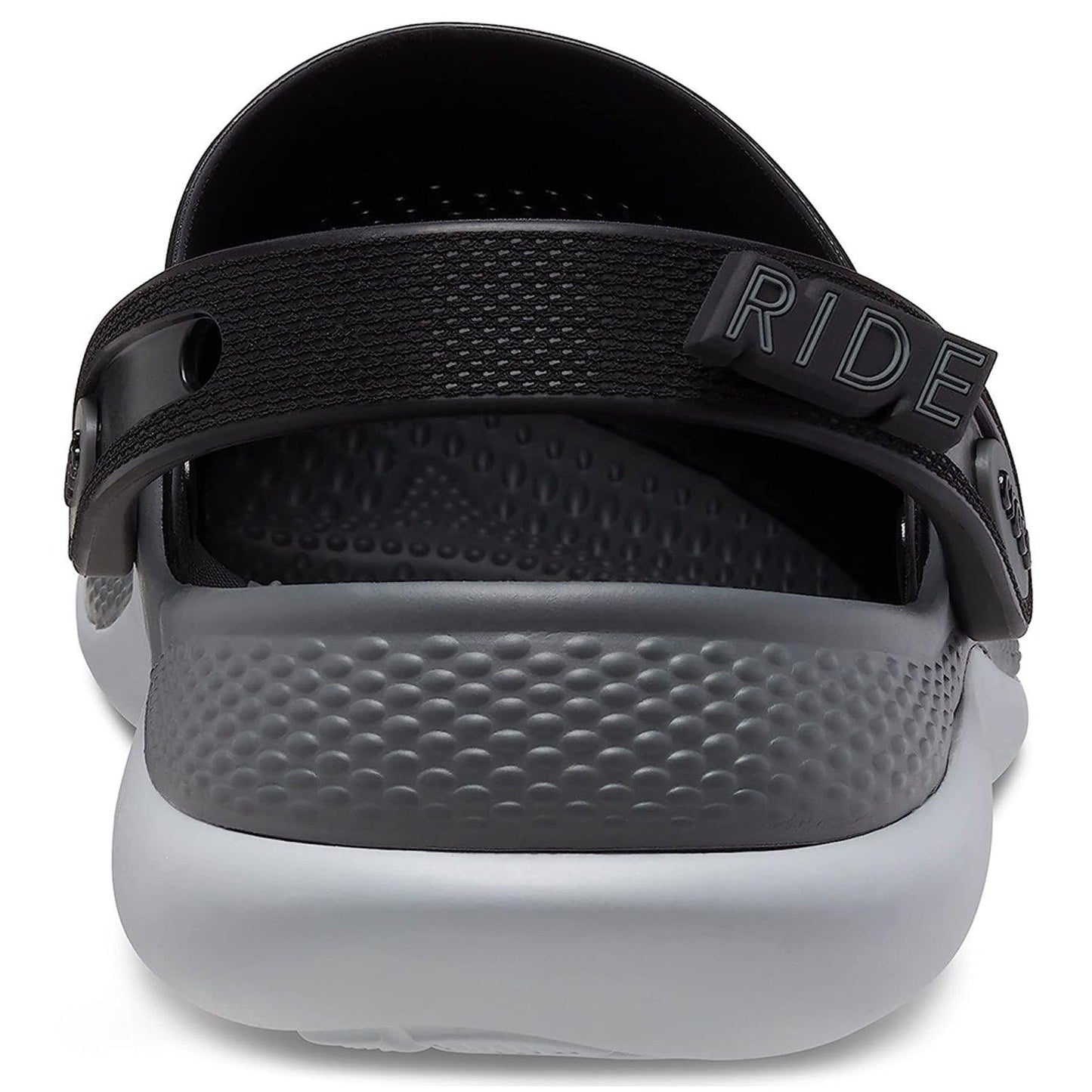 Unisex Literide 360 Clog - Black with Grey & White Sole