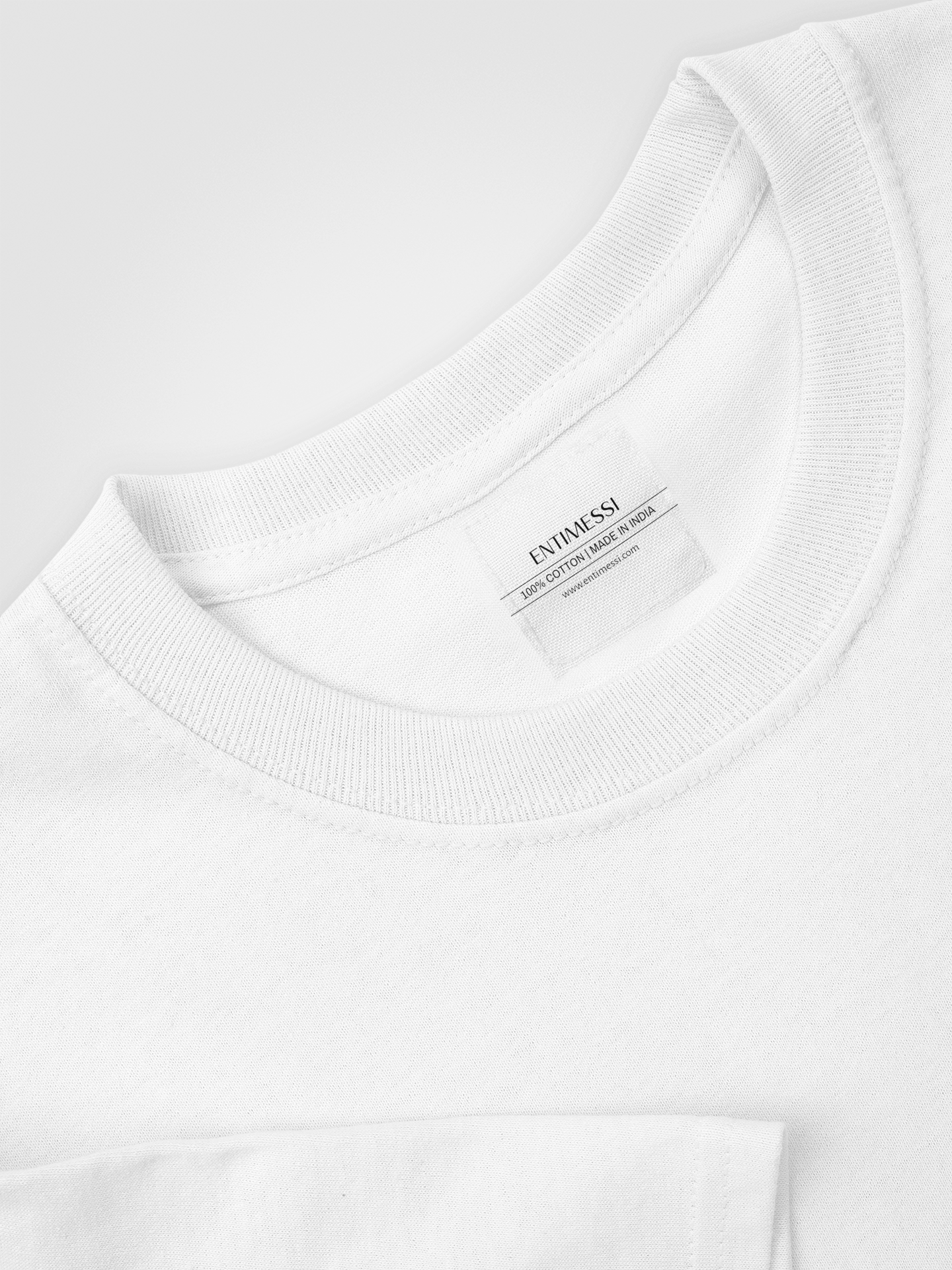Classic White Crew Neck T-Shirt – Unisex