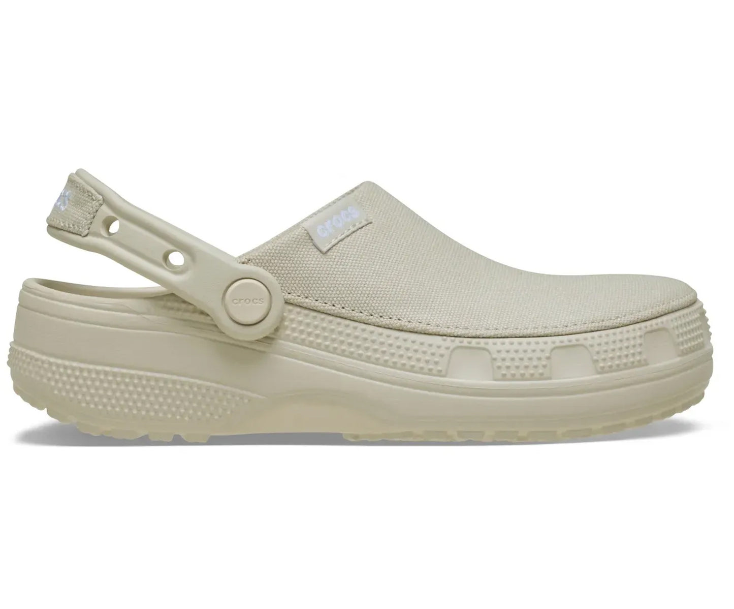 crocs Classic Crafted Canvas Clog - Limited Edition Clogs breathable shoes casual footwear casual shoes Casual Wear Clogs comfortable clogs comfortable sandals comfortable shoes Crocs Croslite foam everyday shoes foam clogs Footwear lightweight shoes men's crocs mens shoes slip-on clogs slip-on shoes travel shoes Unisex unisex shoes