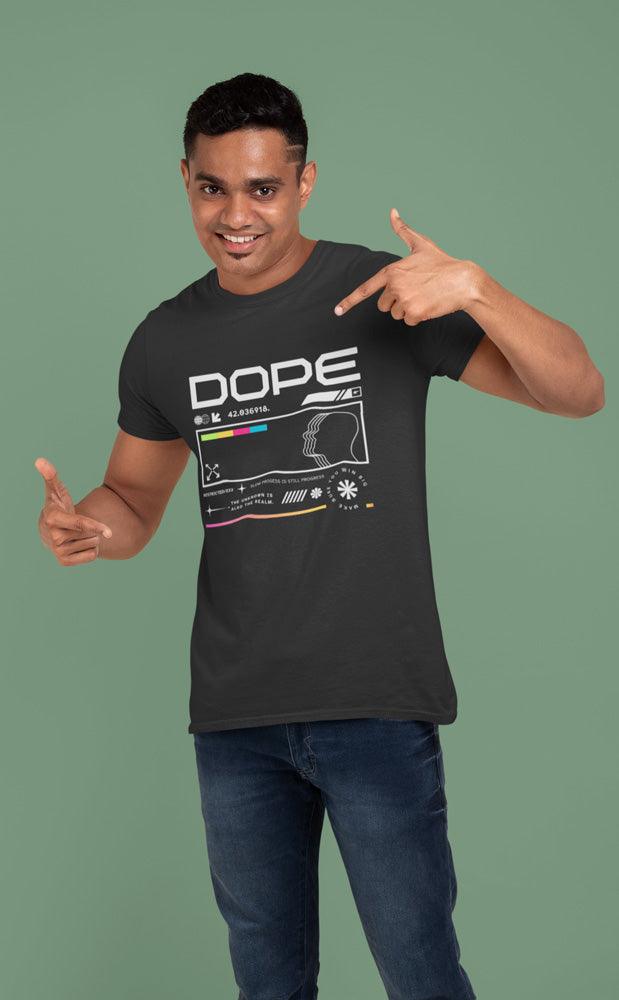 Entimessi - Dope - Unisex Oversized Cotton Graphic Printed T-Shirt - Graphic T-shirts - Casual Wear, Cotton, Graphic Tees, Graphics, Oversize, Oversize T-shirts, Printed, Round Neck, Short Sleeves, T-shirts, Top, Unisex - {{ shop.shopifyCountryName }}