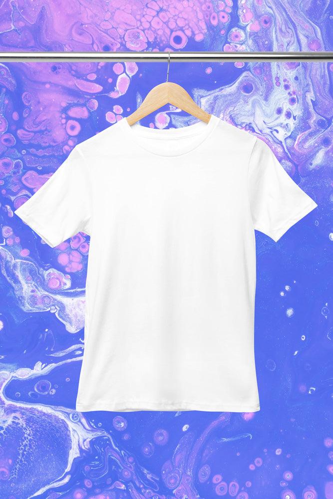 Entimessi Unisex Supima Cotton Crew Neck Short Sleeve T-Shirt Premium T-shirts White Casual Wear Cotton Premium T-shirts Regular Fit Round Neck Short Sleeves Solid Color T-shirts Supima Cotton T-shirts Top Unisex