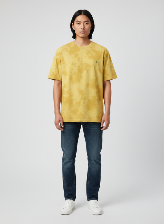 Entimessi Oversized Heavyweight Tie-Dye T-Shirt – Yellow on Yellow Unisex Oversized Graphic T-shirts 260 GSM bio-washed breathable Cotton Blend Entimessi fabric:cotton-blend fit:oversized Graphic T-shirts Half Sleeves loungewear Lycra Rib Neck made in India Men menu:oversized neck:crew new Oversize T-shirts pre-shrunk Round Neck streetwear T-shirts Tie Dye Tie Dye Oversized T-Shirts Unisex Unisex Fit Unisex Oversized Graphic T-shirts Women