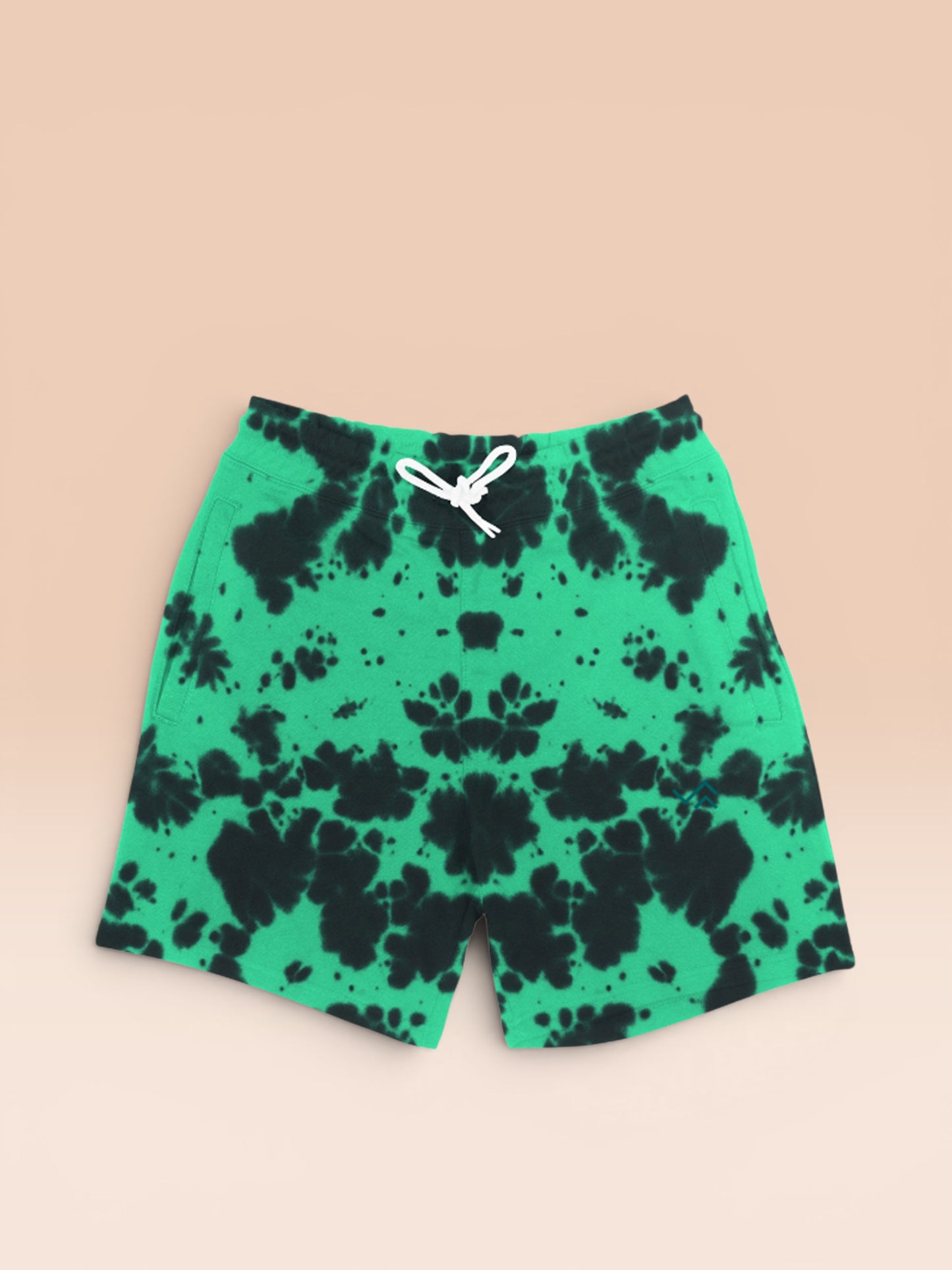 Entimessi Green & Black Tie-Dye Co-ord Set – Oversized Tee + Relaxed Shorts | Unisex Loungewear Loungewear 260 GSM beachwear Co-ord Set Cotton Blend Entimessi Green & Black Loungewear Loungewear Set Made in India Made to Order Matching Set Men new Oversized Relaxed Fit streetwear Tee and Shorts Set Tie Dye Tie-Dye Set Twinning Unisex Women