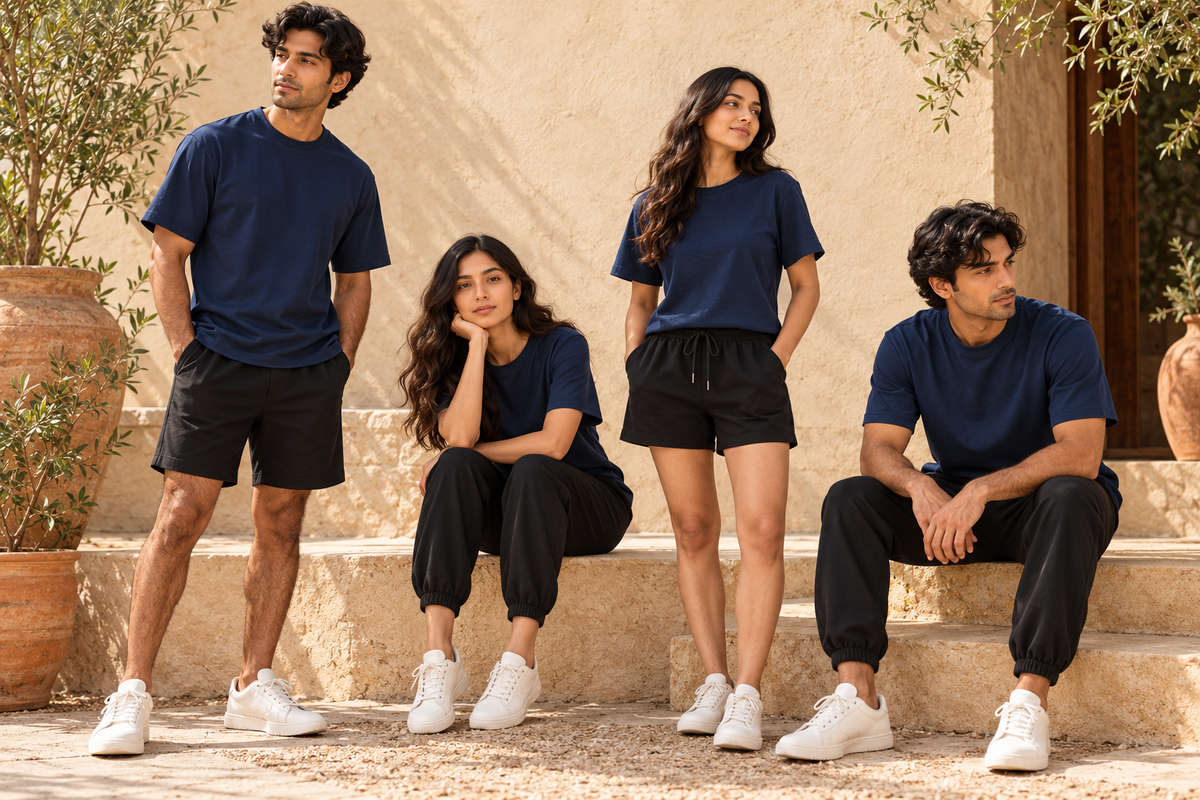 Navy & Black 4-Piece Outfit Kit