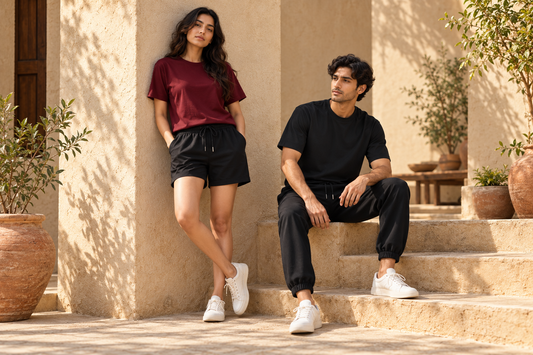 Maroon & Black 4-Piece Outfit Kit