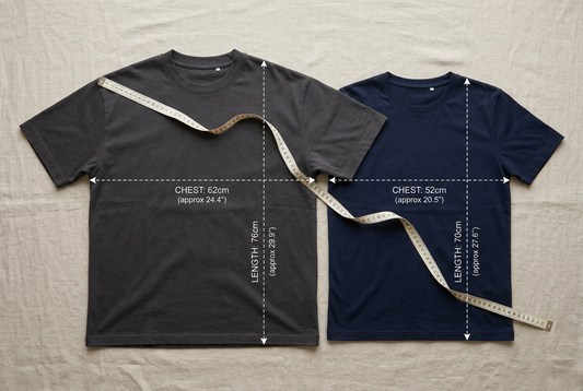 Oversized vs Regular Fit T-Shirts: How to Pick Your Size Online