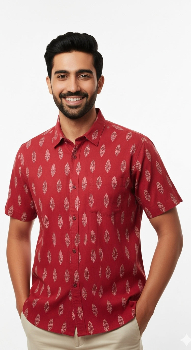 Handcrafted Breathable Cotton Shirts