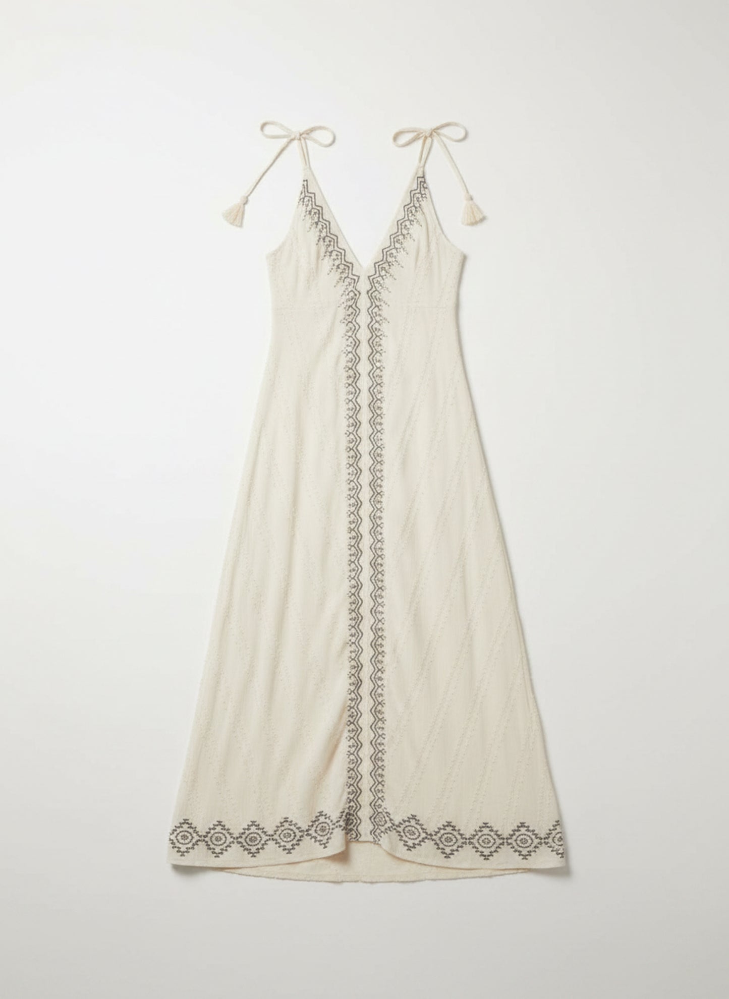 The Heritage Artisan Maxi: Pure Cotton Hand-Block Printed Dress