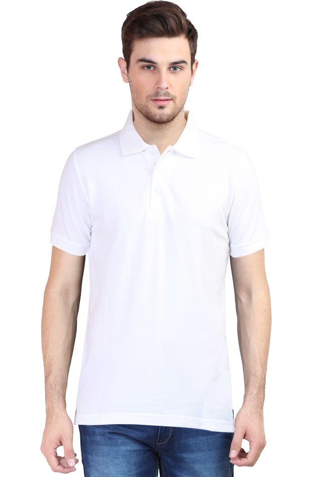 Entimessi Unisex Cotton Polo Neck T-Shirt - Unit 1