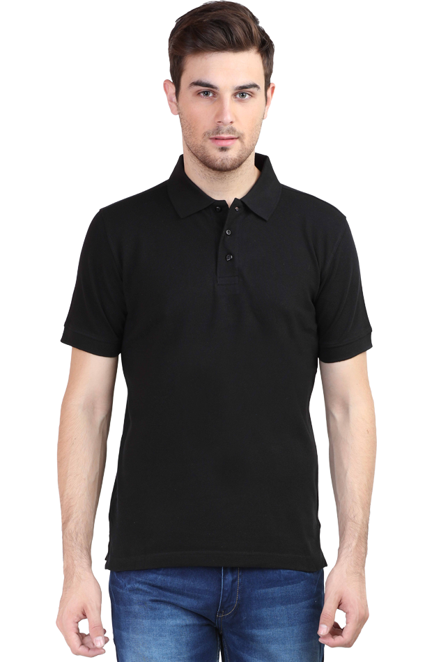 Entimessi Unisex Cotton Polo Neck T-Shirt - Unit 1