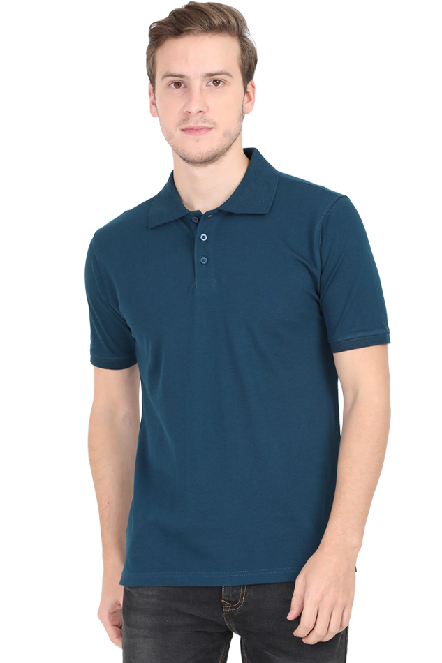 Entimessi Unisex Cotton Polo Neck T-Shirt - Unit 1