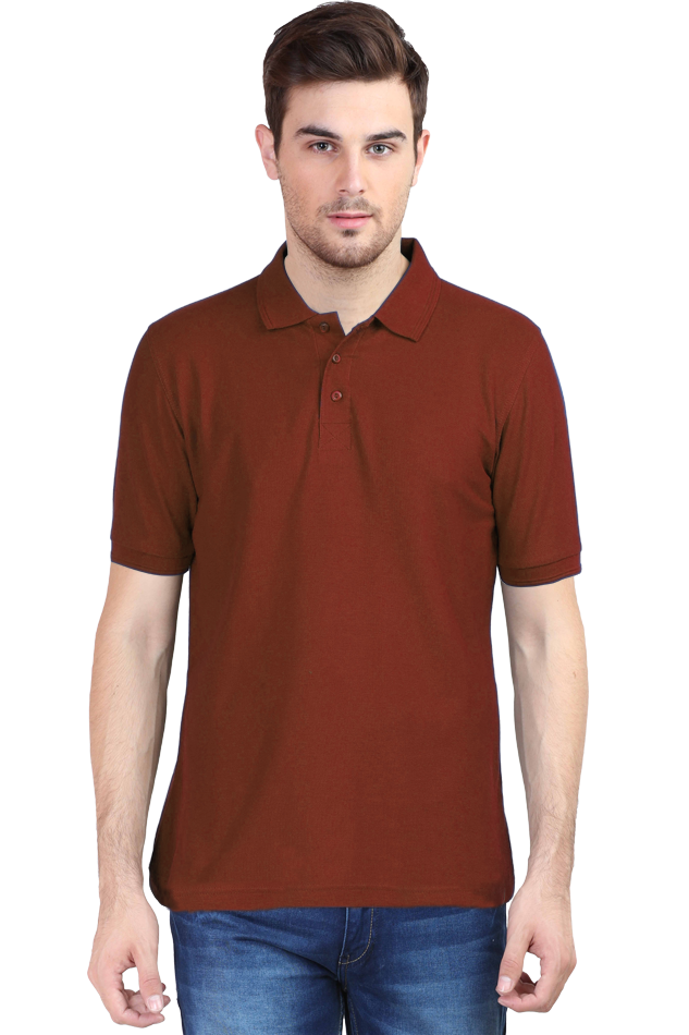 Entimessi Unisex Cotton Polo Neck T-Shirt - Unit 1