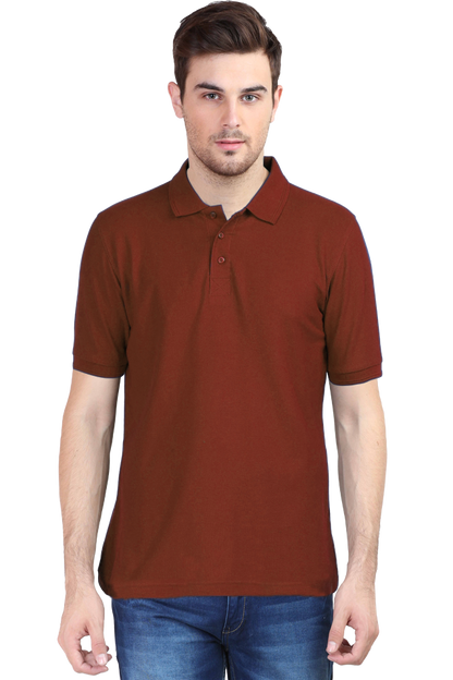 Entimessi Unisex Cotton Polo Neck T-Shirt - Unit 1