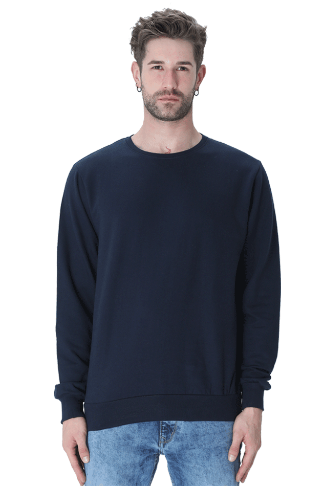 Unisex Regular Fit Bio-Washed Sweatshirt