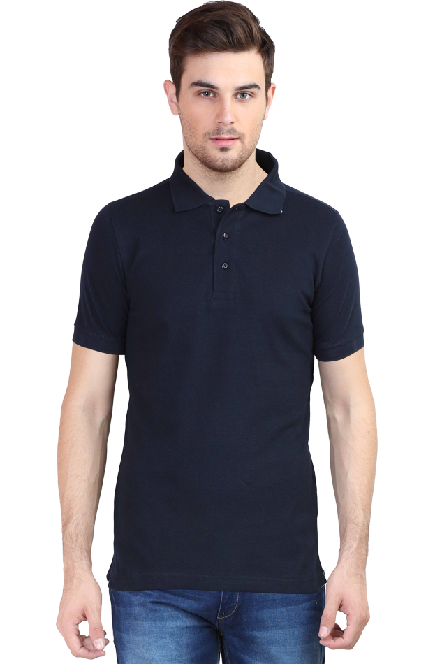 Entimessi Unisex Cotton Polo Neck T-Shirt - Unit 1