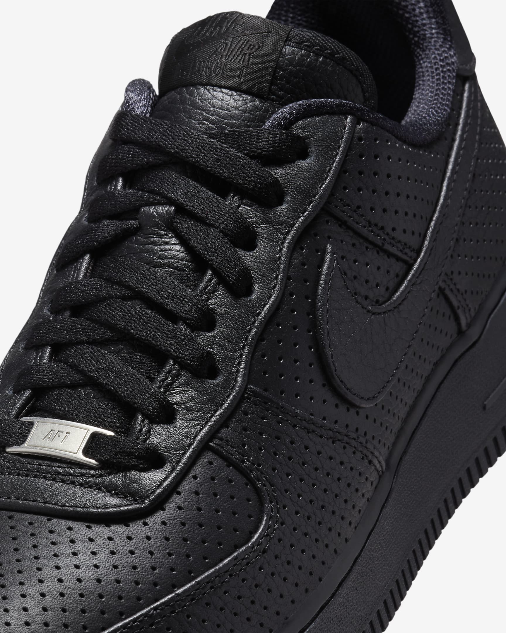 Nike Air Force 1 Black Sneakers Air Force 1 Footwear Nike Running Shoes Sneakers