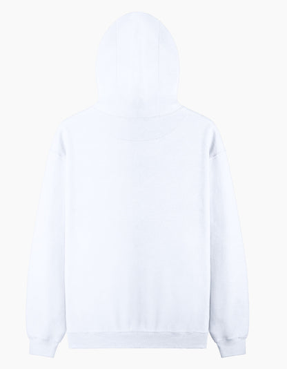 Unisex pullover hoodie in heavyweight cotton fleece