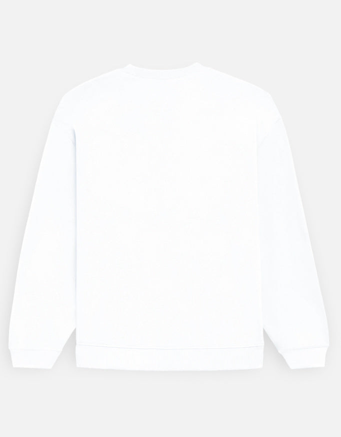 Unisex oversized sweatshirt in soft cotton fleece, relaxed fit