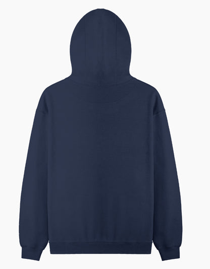 Unisex pullover hoodie in heavyweight cotton fleece
