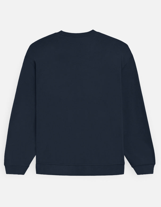 Unisex oversized sweatshirt in soft cotton fleece, relaxed fit