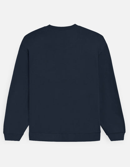 Unisex oversized sweatshirt in soft cotton fleece, relaxed fit