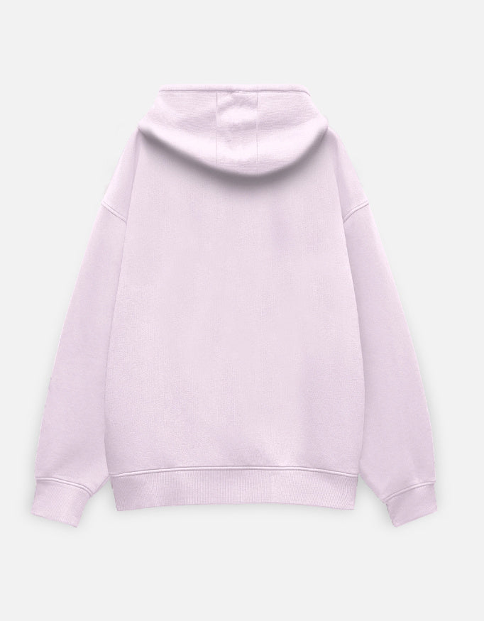 Unisex oversized pullover hoodie in heavyweight cotton fleece