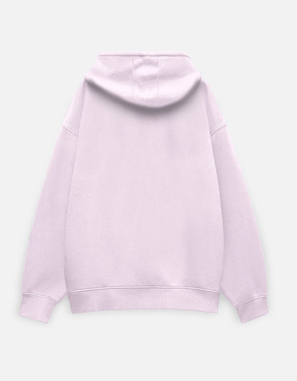 Unisex oversized pullover hoodie in heavyweight cotton fleece
