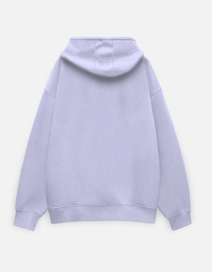 Unisex oversized pullover hoodie in heavyweight cotton fleece