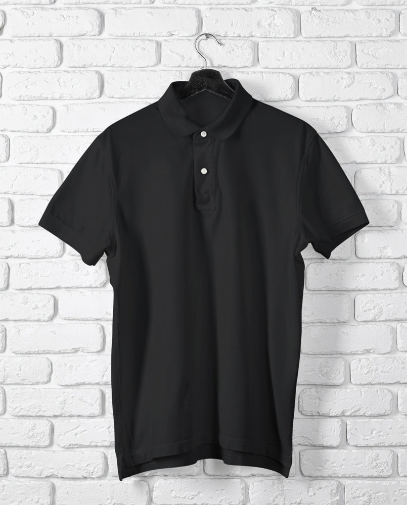 Pick Any 2- Unisex Cotton Polo Neck  T-Shirts - Combo Pack