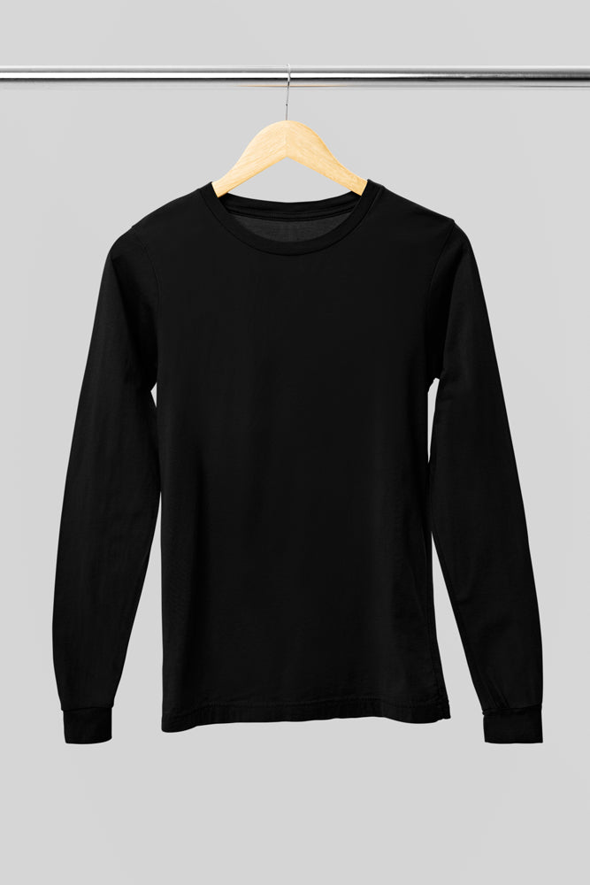 Pick Any 3: Unisex Cotton Full-sleeve T-Shirts