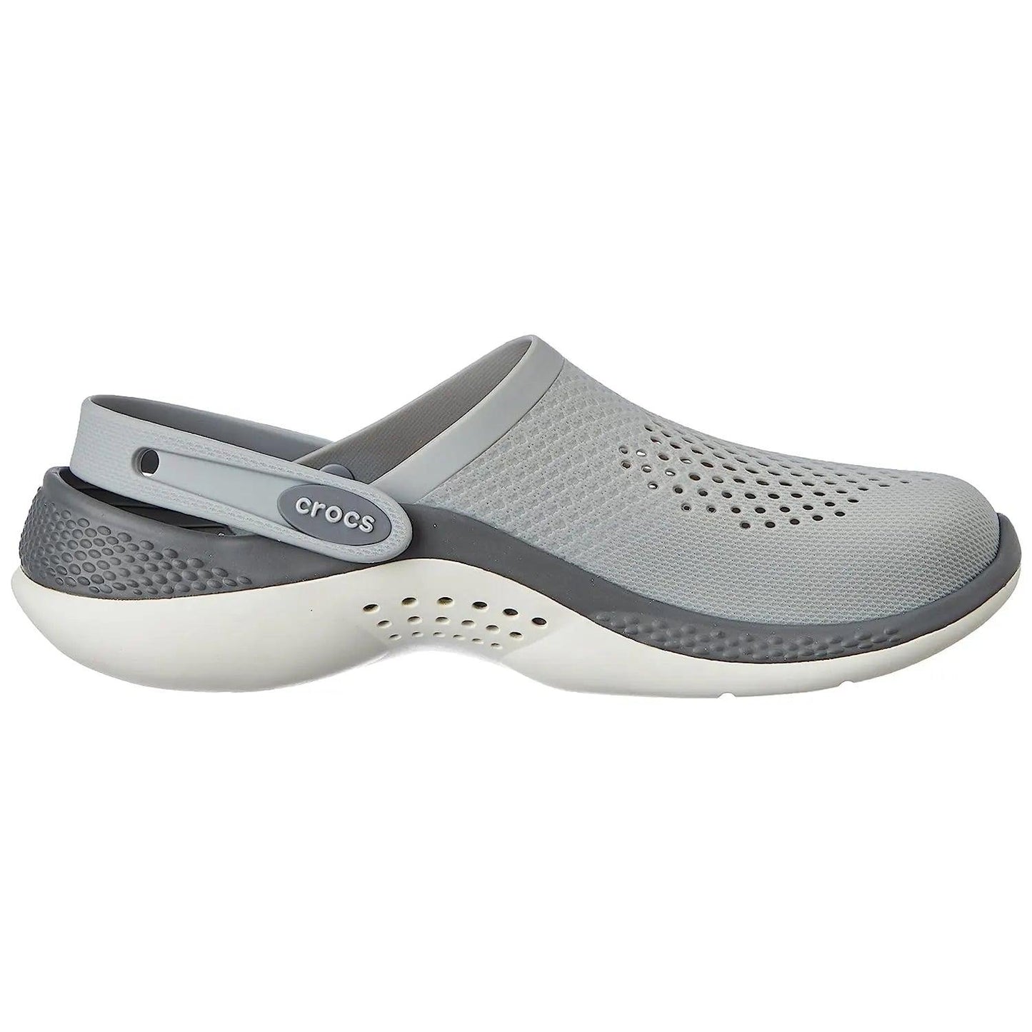 crocs Unisex Literide 360 Clog - Slate with Grey & White Sole Clogs BEST Clogs Crocs Footwear LiteRide Unisex