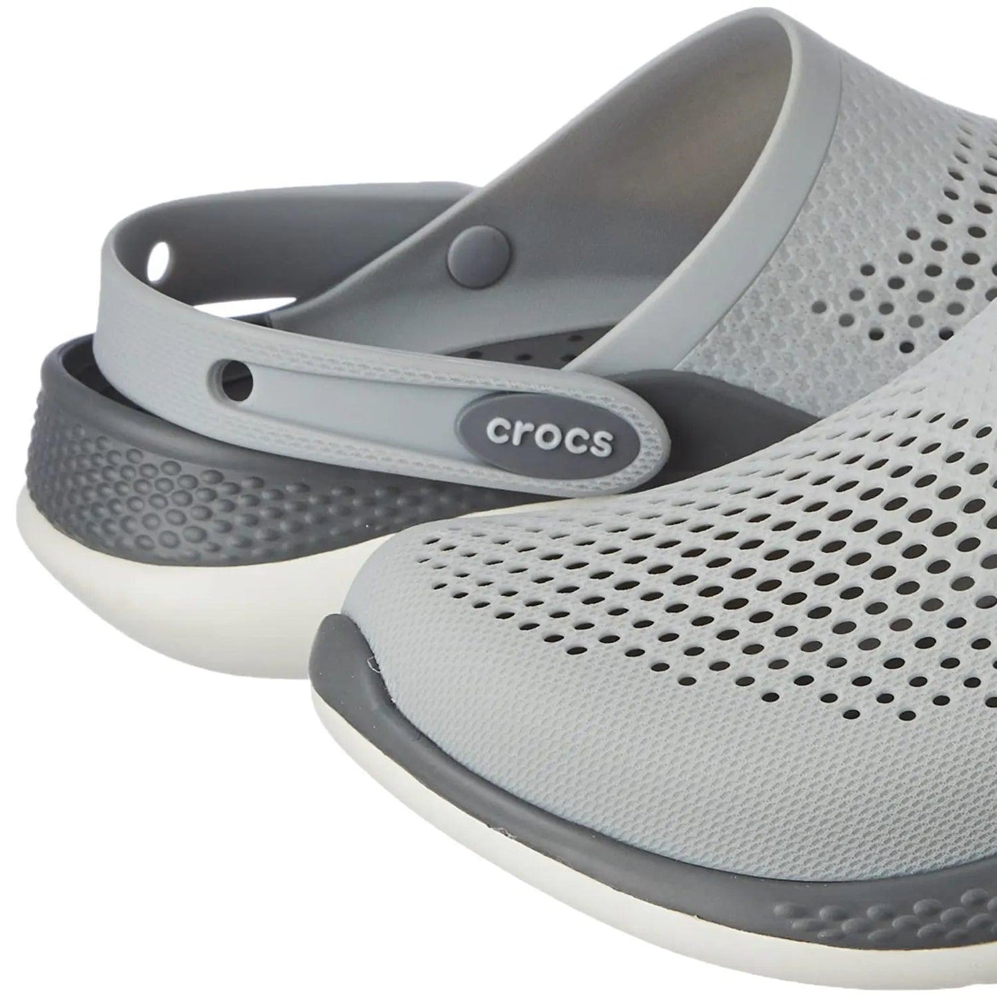 crocs Unisex Literide 360 Clog - Slate with Grey & White Sole Clogs BEST Clogs Crocs Footwear LiteRide Unisex